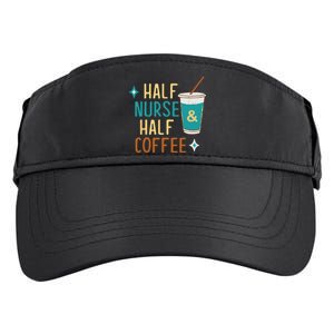 Nurse Week Gifts Funny Half Nurse Half Coffee Nurse Gifts Adult Drive Performance Visor