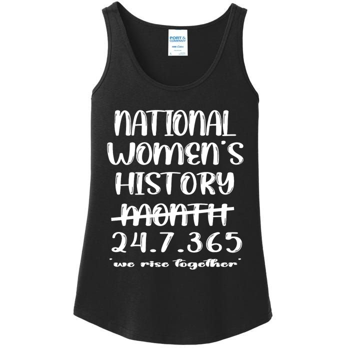 National Women History Month 2024 247365 Ladies Essential Tank