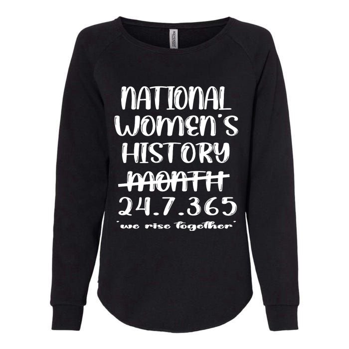 National Women History Month 2024 247365 Womens California Wash Sweatshirt