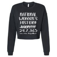 National Women History Month 2024 247365 Cropped Pullover Crew