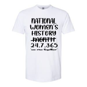 National Women History Month 2024 247365 Softstyle CVC T-Shirt