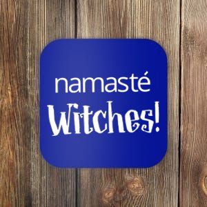 Namaste Witches Halloween Gift Coaster