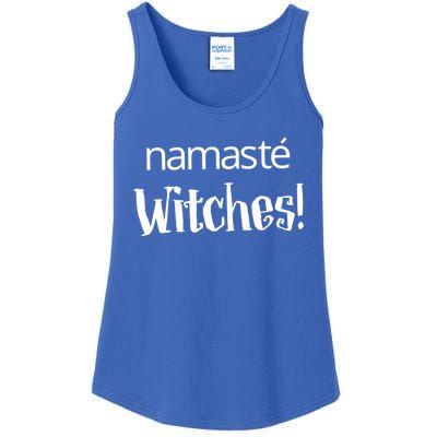 Namaste Witches Halloween Gift Ladies Essential Tank