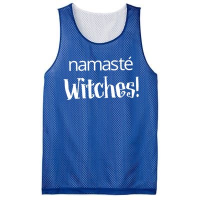 Namaste Witches Halloween Gift Mesh Reversible Basketball Jersey Tank