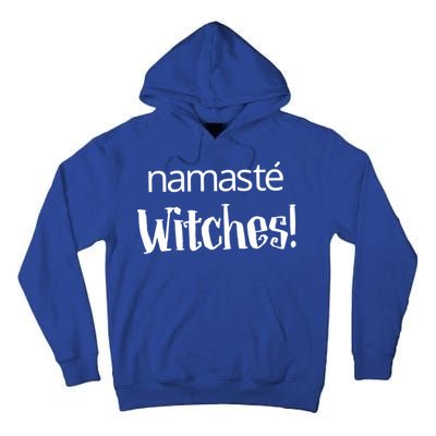 Namaste Witches Halloween Gift Tall Hoodie