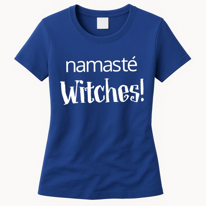 Namaste Witches Halloween Gift Women's T-Shirt