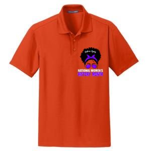 National Women's History Month Equity For Women Dry Zone Grid Polo