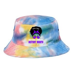 National Women's History Month Equity For Women Tie Dye Newport Bucket Hat