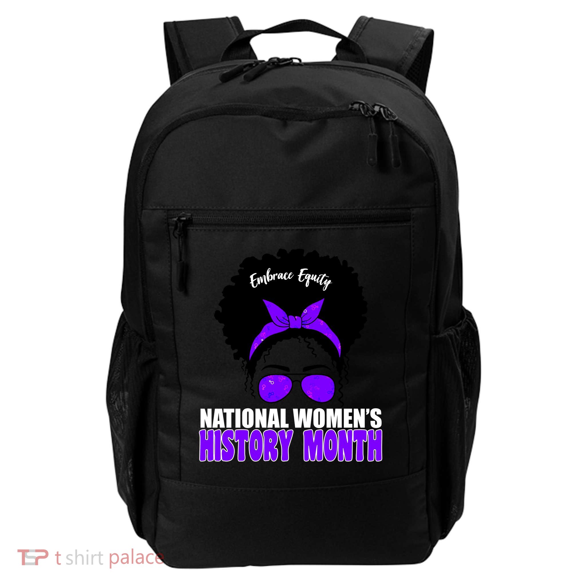 National Women's History Month Equity For Women Daily Commute Backpack