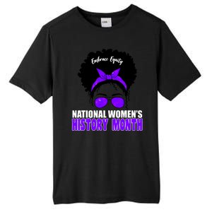 National Women's History Month Equity For Women Tall Fusion ChromaSoft Performance T-Shirt