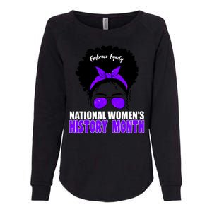 National Women's History Month Equity For Women Womens California Wash Sweatshirt