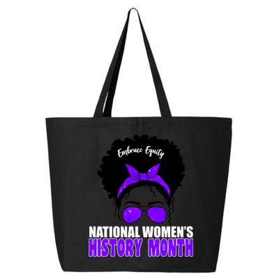National Women's History Month Equity For Women 25L Jumbo Tote