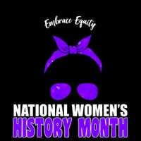 National Women's History Month Equity For Women Womens Tank Top
