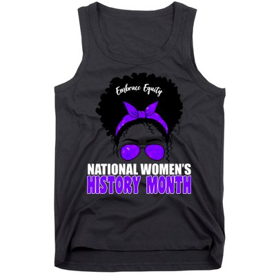 National Women's History Month Equity For Women Tank Top
