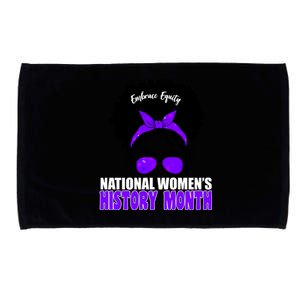 National Women's History Month Equity For Women Microfiber Hand Towel