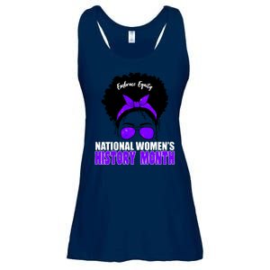 National Women's History Month Equity For Women Ladies Essential Flowy Tank