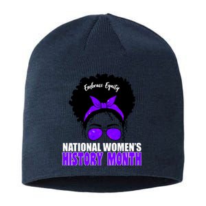 National Women's History Month Equity For Women Sustainable Beanie