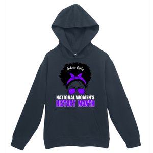 National Women's History Month Equity For Women Urban Pullover Hoodie