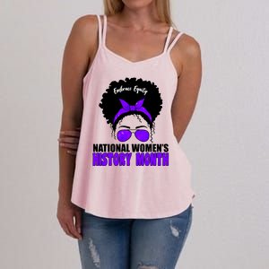 National Women's History Month Equity For Women Women's Strappy Tank