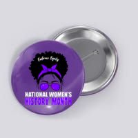 National Women's History Month Equity For Women Button