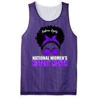 National Women's History Month Equity For Women Mesh Reversible Basketball Jersey Tank