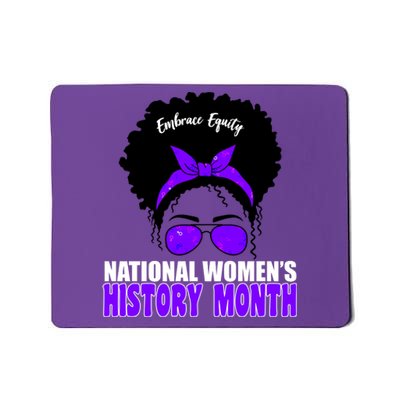 National Women's History Month Equity For Women Mousepad