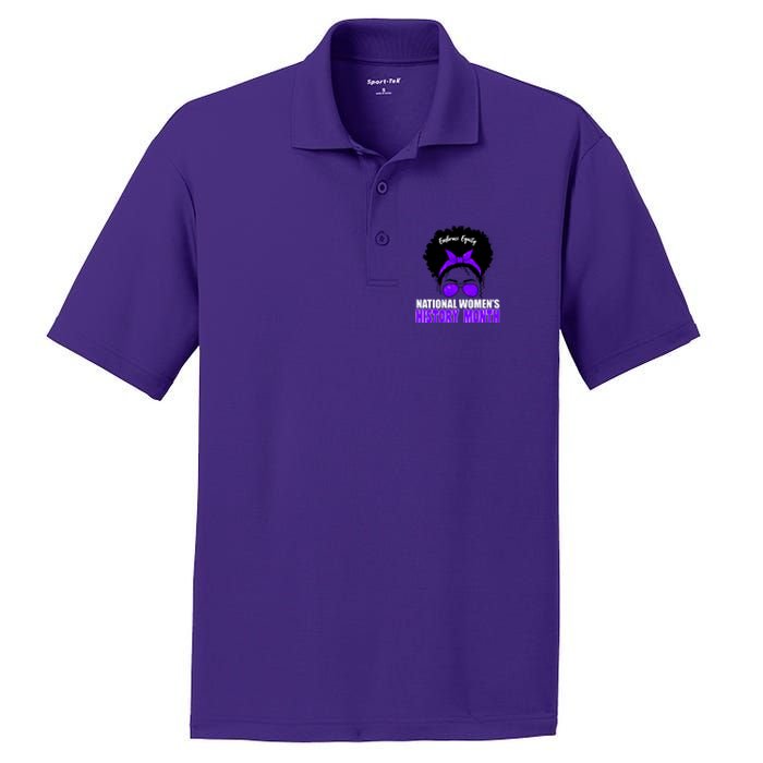 National Women's History Month Equity For Women PosiCharge RacerMesh Polo