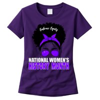 National Women's History Month Equity For Women Womens T-Shirt