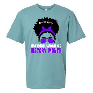 National Women's History Month Equity For Women Sueded Cloud Jersey T-Shirt