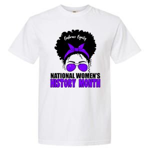 National Women's History Month Equity For Women Garment-Dyed Heavyweight T-Shirt