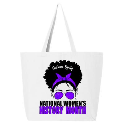 National Women's History Month Equity For Women 25L Jumbo Tote