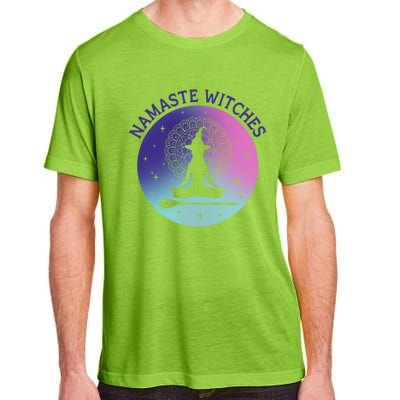 Namaste Witches Halloween Yoga Cute Gift Adult ChromaSoft Performance T-Shirt