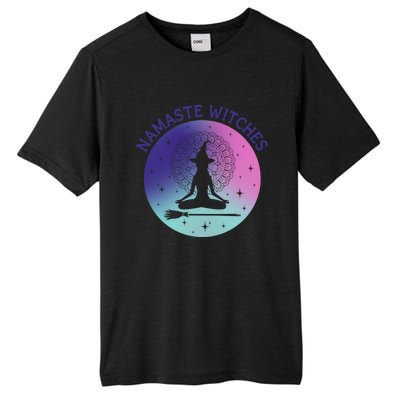 Namaste Witches Halloween Yoga Cute Gift Tall Fusion ChromaSoft Performance T-Shirt