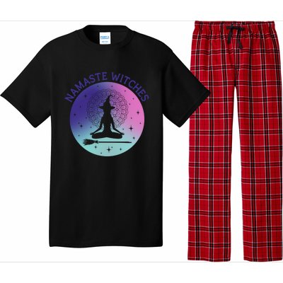 Namaste Witches Halloween Yoga Cute Gift Pajama Set