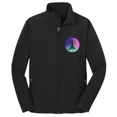 Namaste Witches Halloween Yoga Cute Gift Core Soft Shell Jacket