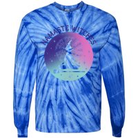 Namaste Witches Halloween Yoga Cute Gift Tie-Dye Long Sleeve Shirt