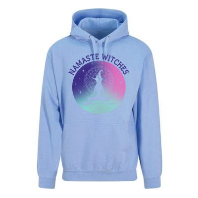 Namaste Witches Halloween Yoga Cute Gift Unisex Surf Hoodie