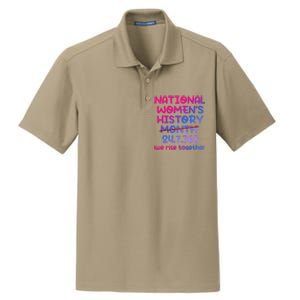 National Women History Month 2024 24.7.365 Dry Zone Grid Polo