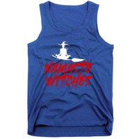 Namaste Witches Halloween Funny Yoga Witch Meme Funny Gift Tank Top