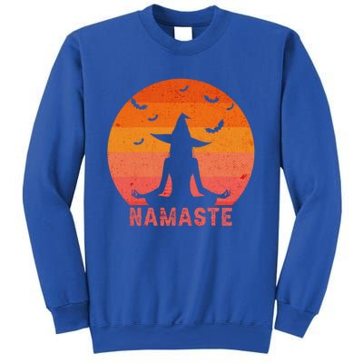 Namaste Witches Halloween Yoga Witch Costume Cool Gift Sweatshirt