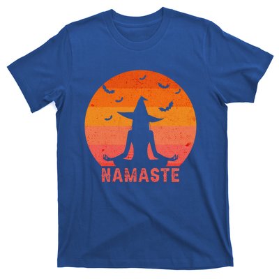 Namaste Witches Halloween Yoga Witch Costume Cool Gift T-Shirt