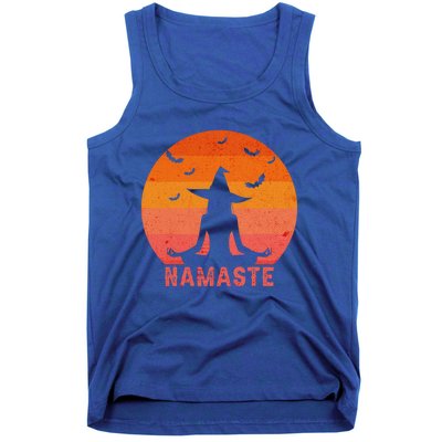 Namaste Witches Halloween Yoga Witch Costume Cool Gift Tank Top