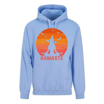 Namaste Witches Halloween Yoga Witch Costume Cool Gift Unisex Surf Hoodie