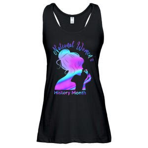 National Women's History Month March Ladies Essential Flowy Tank