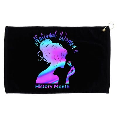 National Women's History Month March Grommeted Golf Towel