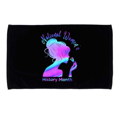 National Women's History Month March Microfiber Hand Towel