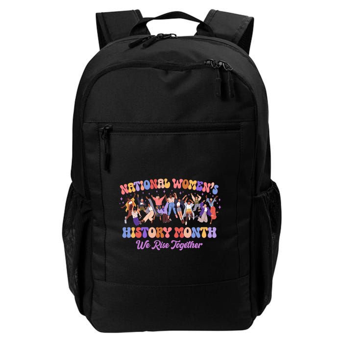 National Womens History Month We Rise Together Backpack
