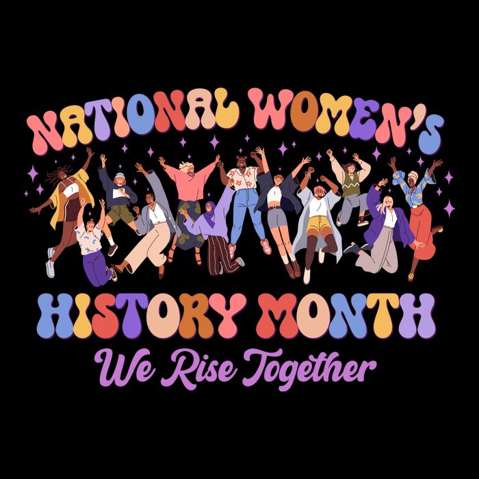 National Womens History Month We Rise Together Backpack