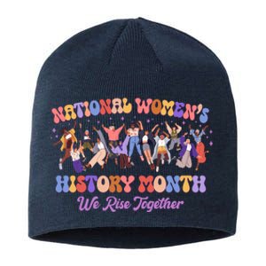 National Womens History Month We Rise Together Sustainable Beanie