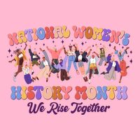 National Womens History Month We Rise Together Cooling Performance Long Sleeve Crew